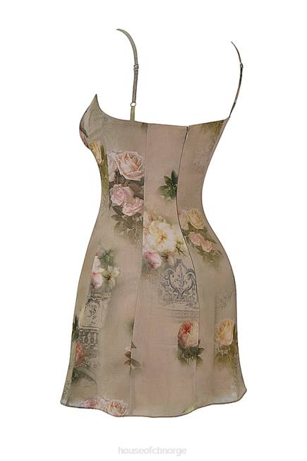 klær christiana vintage blomster mini kjole House of CB J6RL282