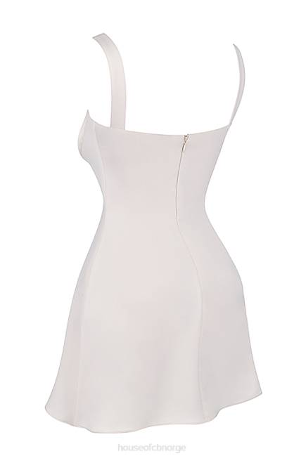 klær kara vintage krem ​​minikjole House of CB J6RL285