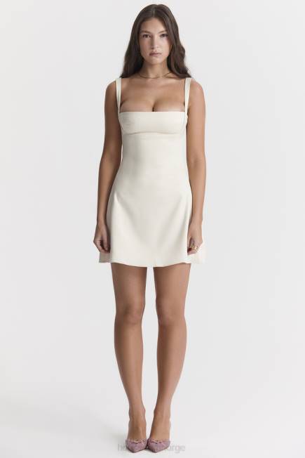 klær kara vintage krem ​​minikjole House of CB J6RL285