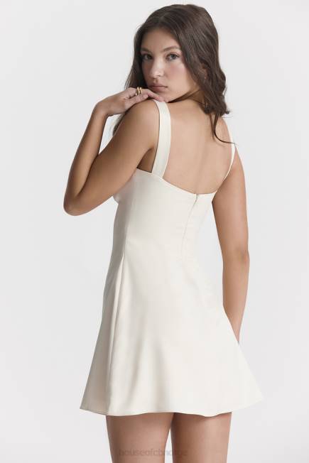 klær kara vintage krem ​​minikjole House of CB J6RL285