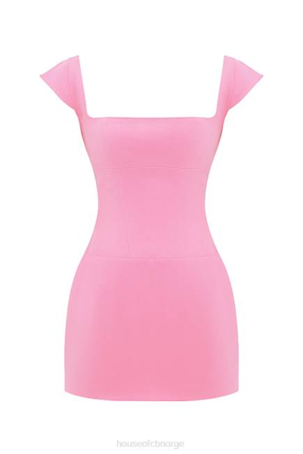 klær leonida fransk rosa korsett minikjole House of CB J6RL205