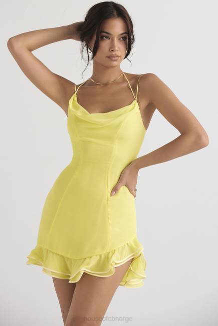 klær rossella buttercup volanger minikjole House of CB J6RL424