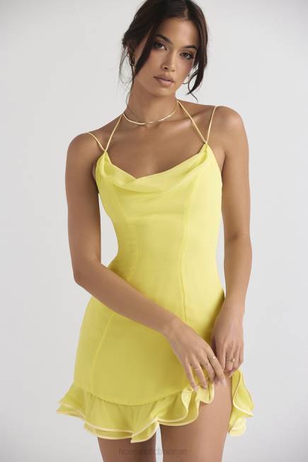 klær rossella buttercup volanger minikjole House of CB J6RL424