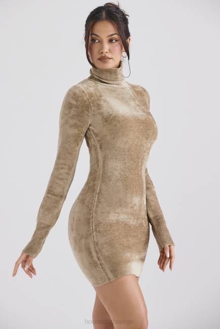 klær taya fawn chenille minikjole House of CB J6RL316