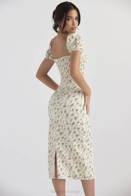 klær bellucci hagetrykk rynket sundress House of CB J6RL425