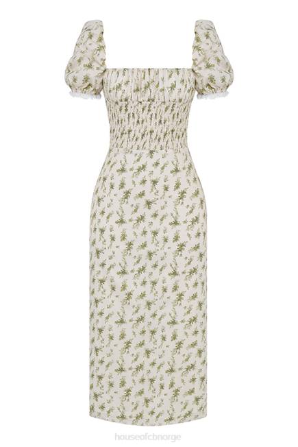 klær bellucci hagetrykk rynket sundress House of CB J6RL425