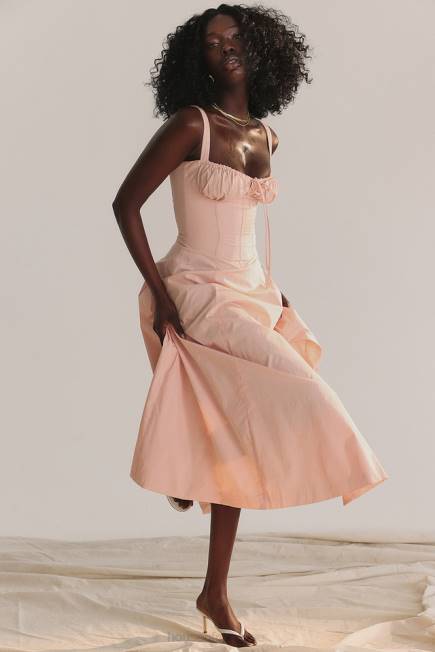 klær carmen baby rosa bustier sundress House of CB J6RL196