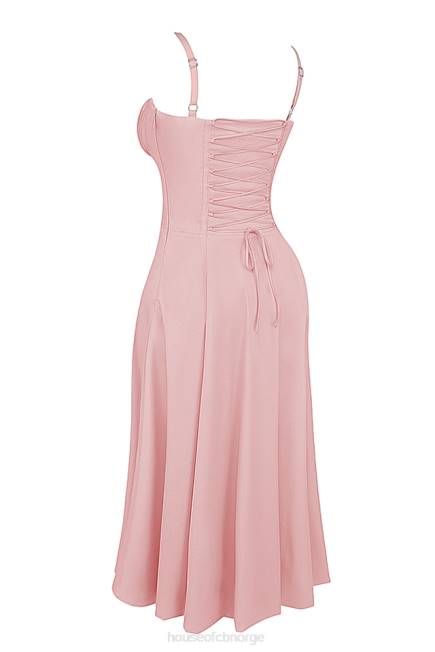 klær carmen baby rosa bustier sundress House of CB J6RL196