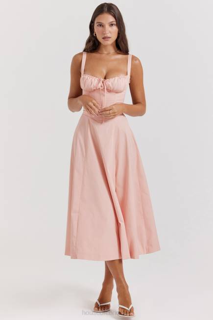 klær carmen baby rosa bustier sundress House of CB J6RL196