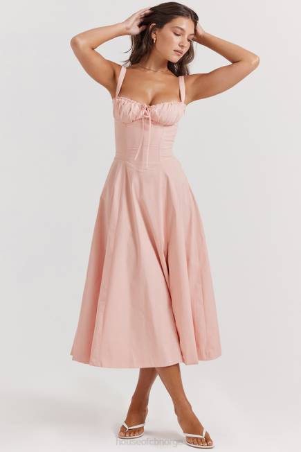 klær carmen baby rosa bustier sundress House of CB J6RL196