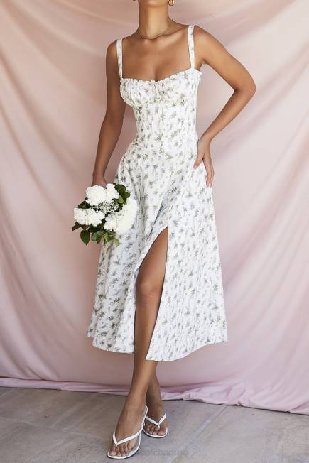 klær carmen hage print bustier sundress House of CB J6RL438