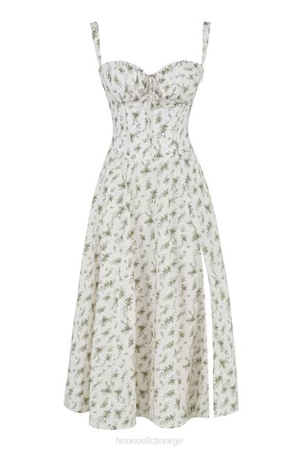 klær carmen hage print bustier sundress House of CB J6RL438
