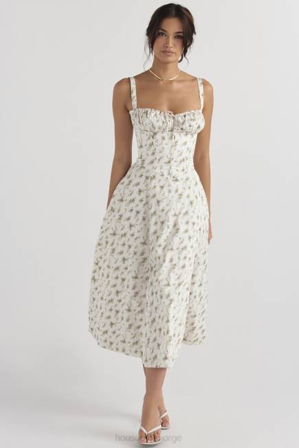 klær carmen hage print bustier sundress House of CB J6RL438