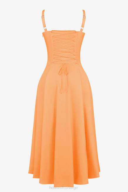 klær carmen tangerine bustier sundress House of CB J6RL188