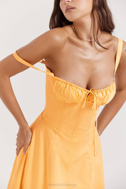 klær carmen tangerine bustier sundress House of CB J6RL188