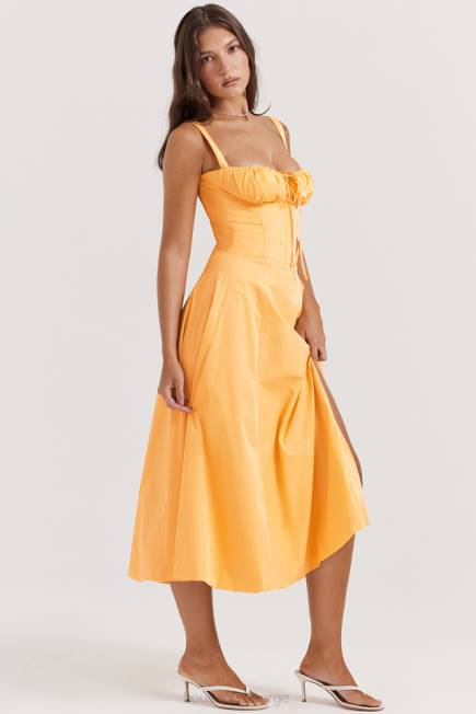 klær carmen tangerine bustier sundress House of CB J6RL188