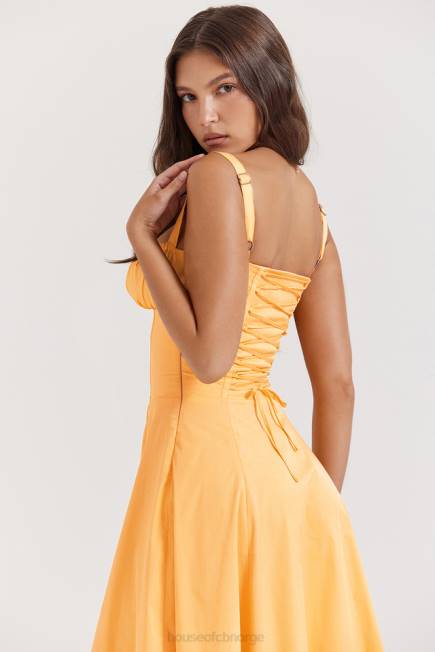 klær carmen tangerine bustier sundress House of CB J6RL188