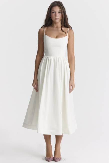 klær lolita elfenben korsett sundress House of CB J6RL271