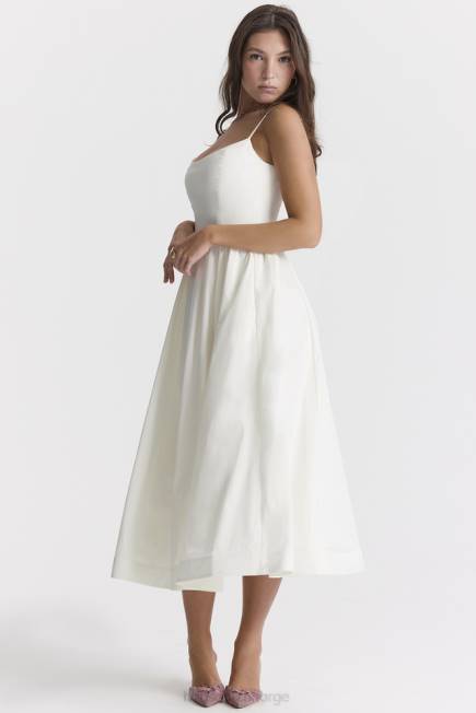 klær lolita elfenben korsett sundress House of CB J6RL271