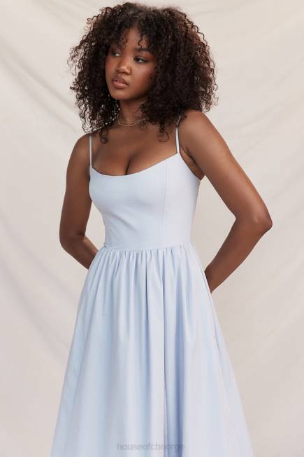 klær lolita myk blå korsett sundress House of CB J6RL212