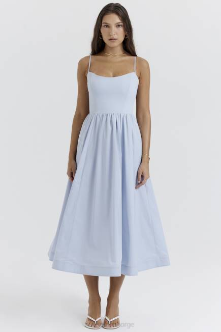 klær lolita myk blå korsett sundress House of CB J6RL212