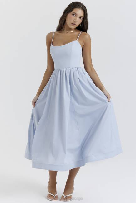 klær lolita myk blå korsett sundress House of CB J6RL212