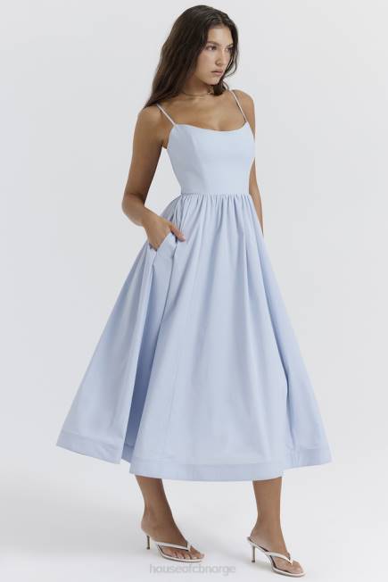 klær lolita myk blå korsett sundress House of CB J6RL212