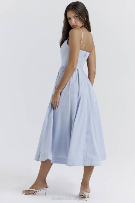 klær lolita myk blå korsett sundress House of CB J6RL212