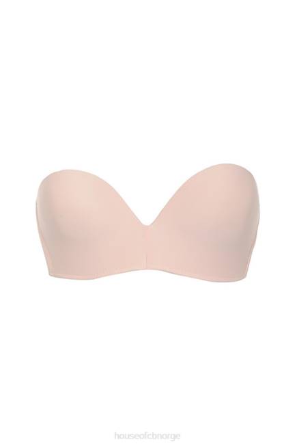 klær glatt støpt stroppeløs BH - beige House of CB J6RL1308