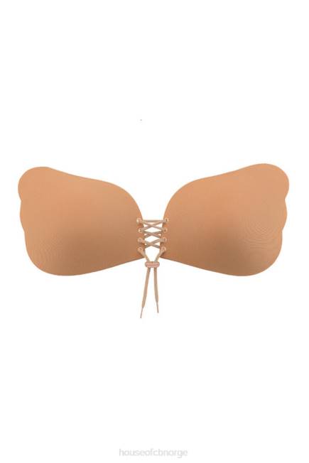 klær ultra push up usynlig BH - karamell House of CB J6RL1282