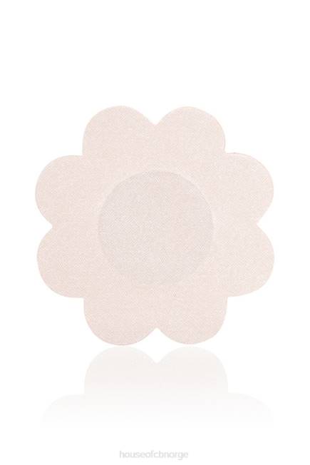 klær sett med 4 beige blomster brystvortetrekk House of CB J6RL1315