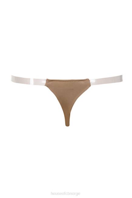 klær klar side-strop løsning thong - karamell House of CB J6RL1287