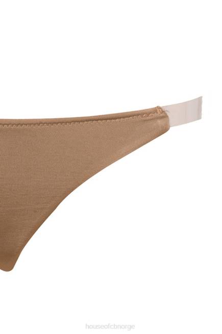 klær klar side-strop løsning thong - karamell House of CB J6RL1287