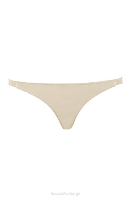 klær klar side- stroppløsning thong - beige House of CB J6RL1298