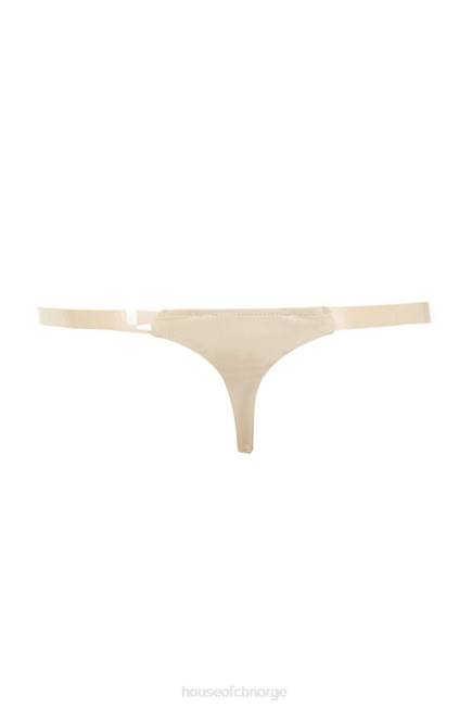 klær klar side- stroppløsning thong - beige House of CB J6RL1298