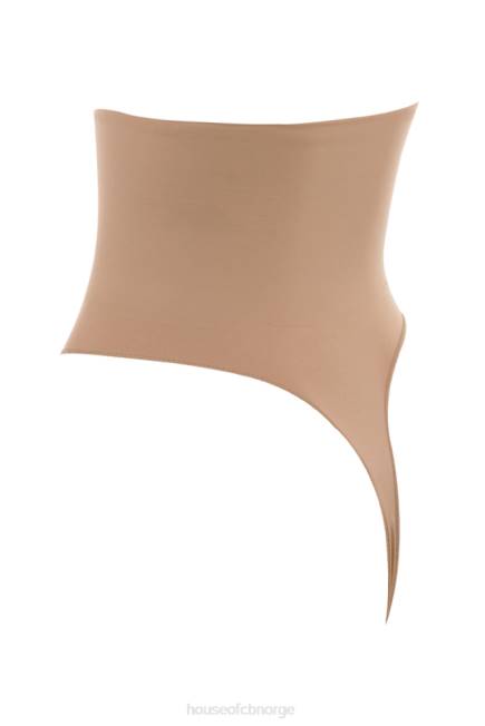 klær skulptur med høy midje thong cafe au lait House of CB J6RL1269