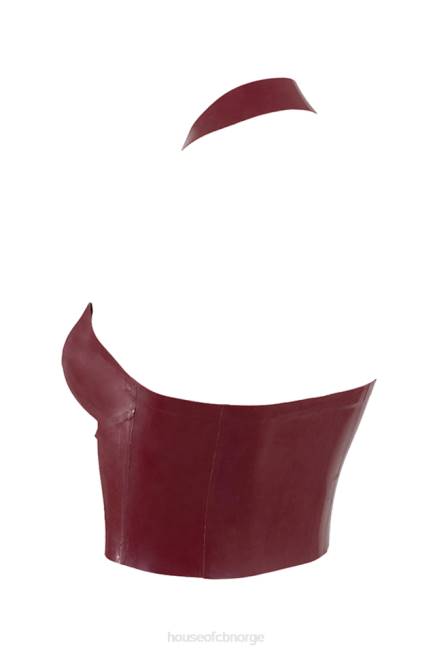 klær ariadne merlot latex grime topp House of CB J6RL681