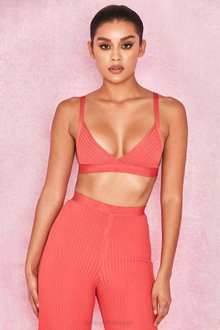 klær jae coral bandasje bralet topp House of CB J6RL819