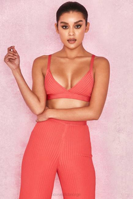 klær jae coral bandasje bralet topp House of CB J6RL819