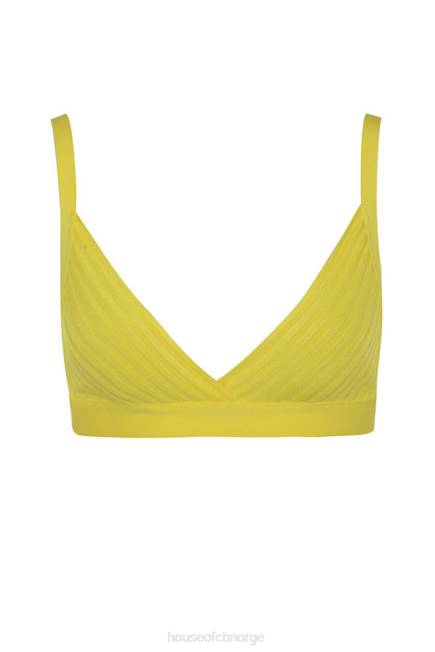 klær jae gul bandasje bralet topp House of CB J6RL817