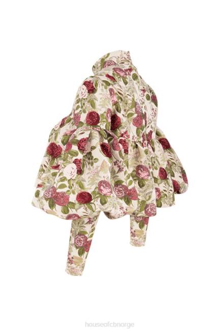 klær naeve vintage floral volang topp House of CB J6RL809