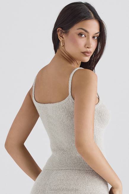 klær rumi opal strikket vest topp House of CB J6RL692