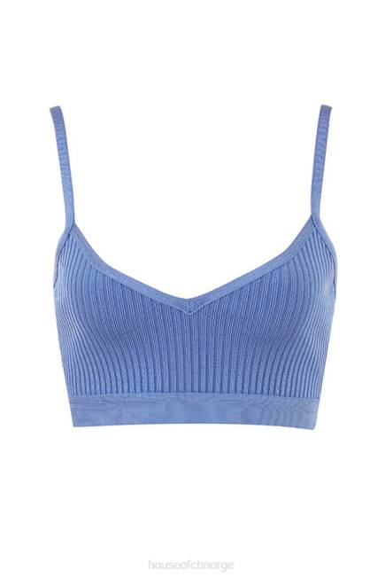 klær evie azurblå bandasje bralette House of CB J6RL759