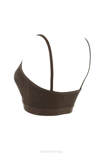 klær evie brun bandasje bralette House of CB J6RL760
