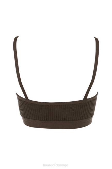 klær evie brun bandasje bralette House of CB J6RL760