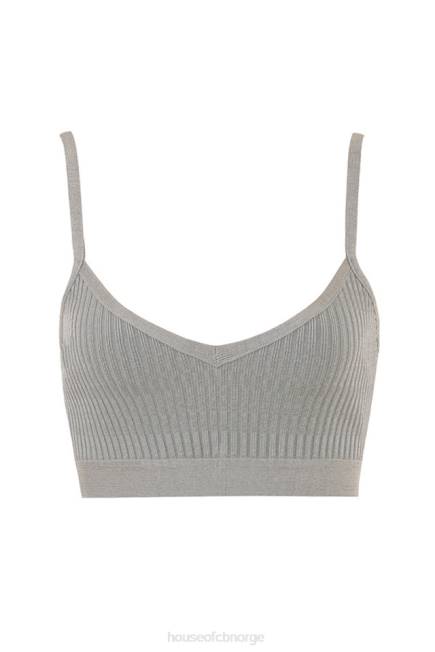 klær evie grey marl bandasje bralette House of CB J6RL1057