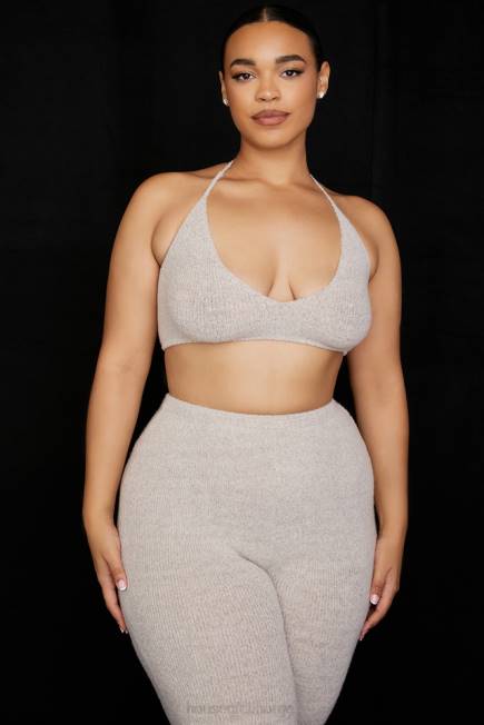 klær jolene havremel ribbestrikket bralette House of CB J6RL731