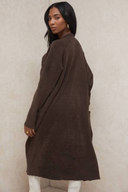 klær chloe sjokoladestrikket oversized cardigan House of CB J6RL780