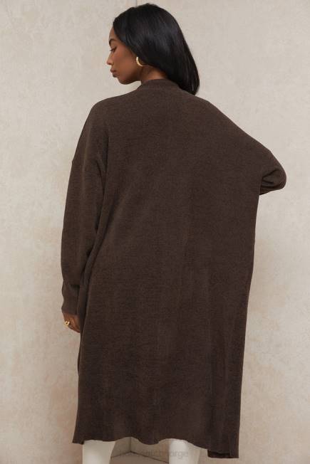 klær chloe sjokoladestrikket oversized cardigan House of CB J6RL780