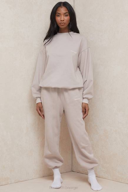 klær oversized sweatshirt med rund hals fra tommy stone House of CB J6RL802